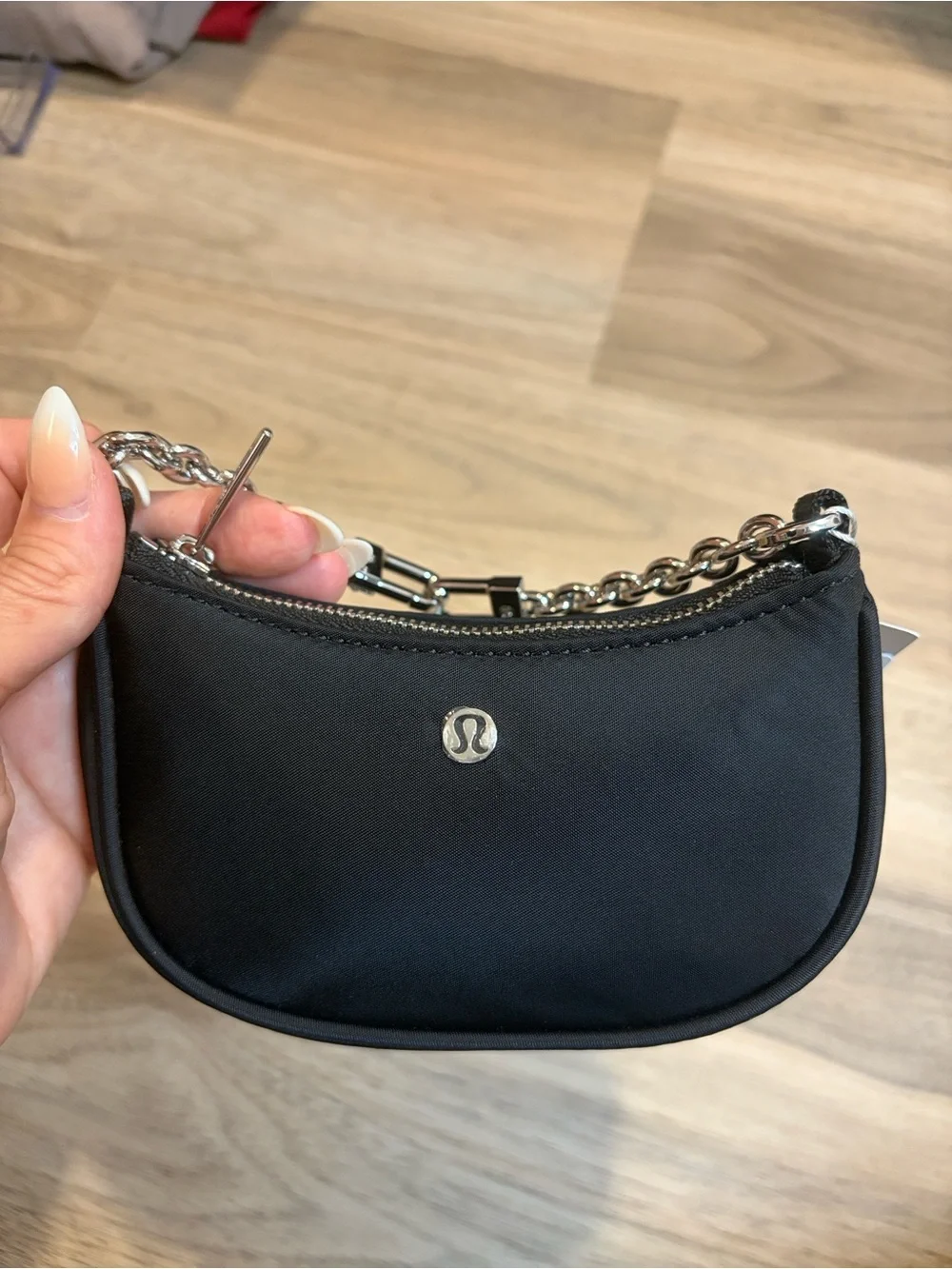 lululemon athletica Black City Essentials Nano Shoulder Bag